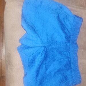 J. Crew Blue Casual Shorts With Beautiful Stitching